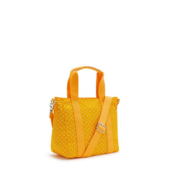 Kipling Asseni Mini Printed Tote Tassen Geel | België 1752FD